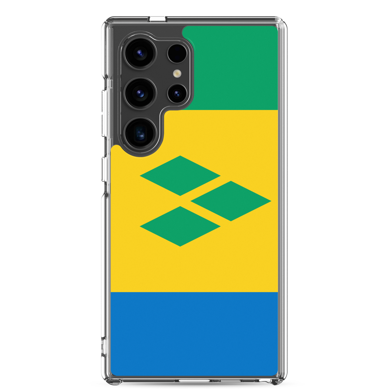 St. Vincent and the Grenadines Flag Clear Case for Samsung®