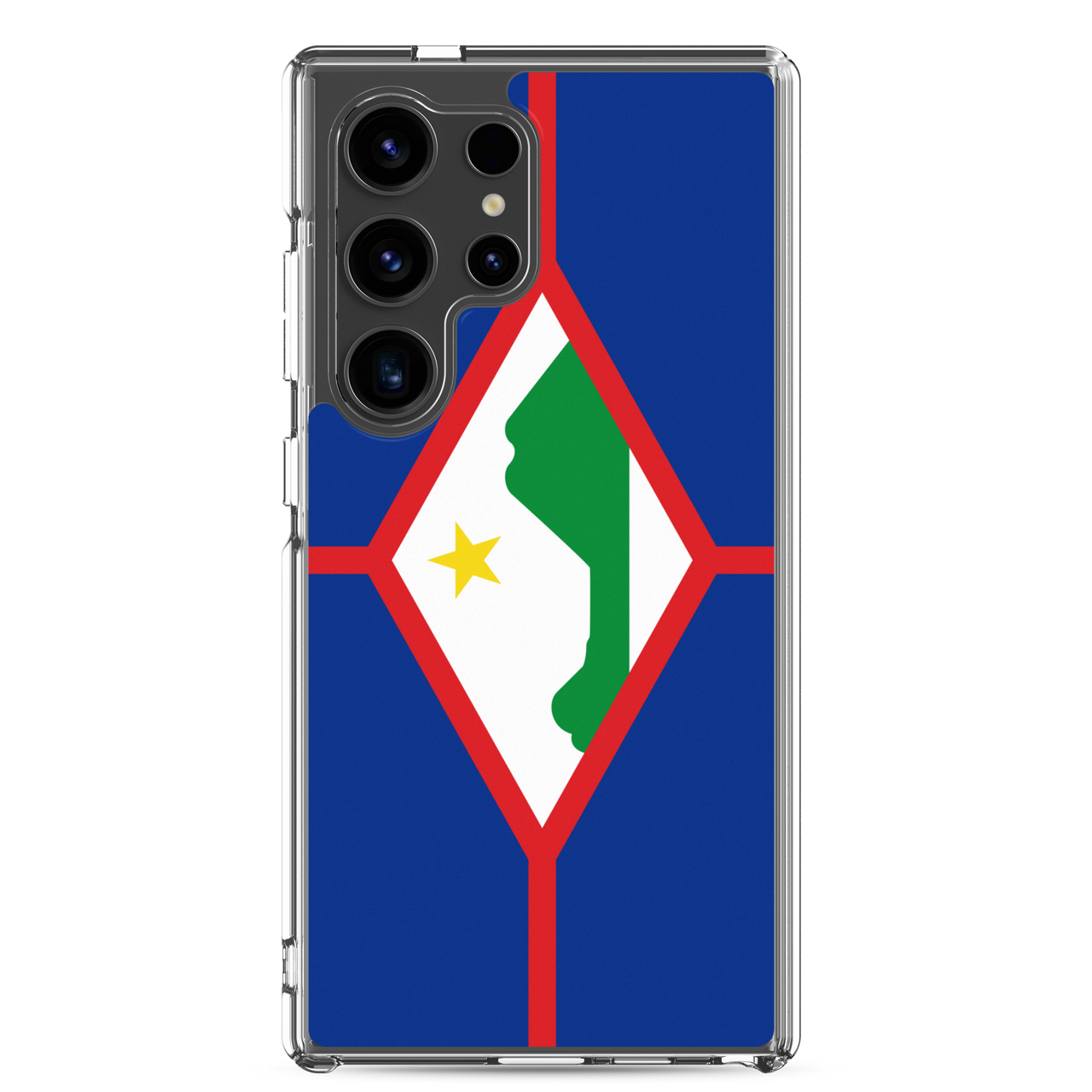 Sint Eustatius Flag Clear Case for Samsung®