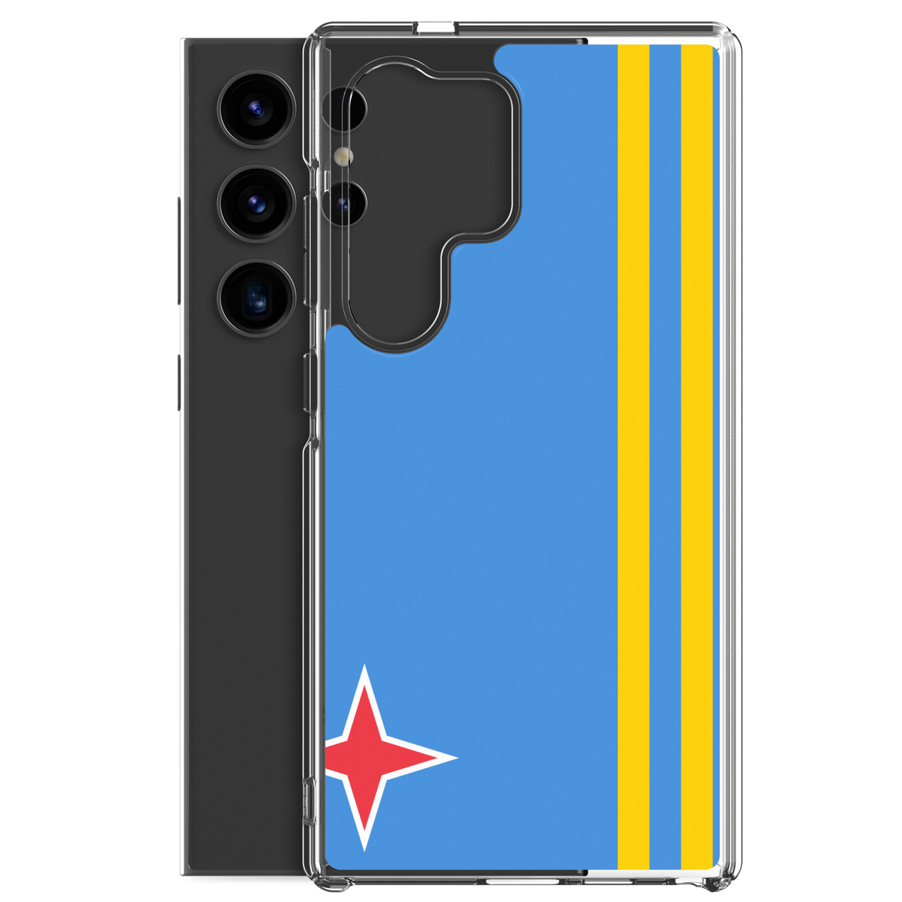 Aruba Flag Clear Case for Samsung®