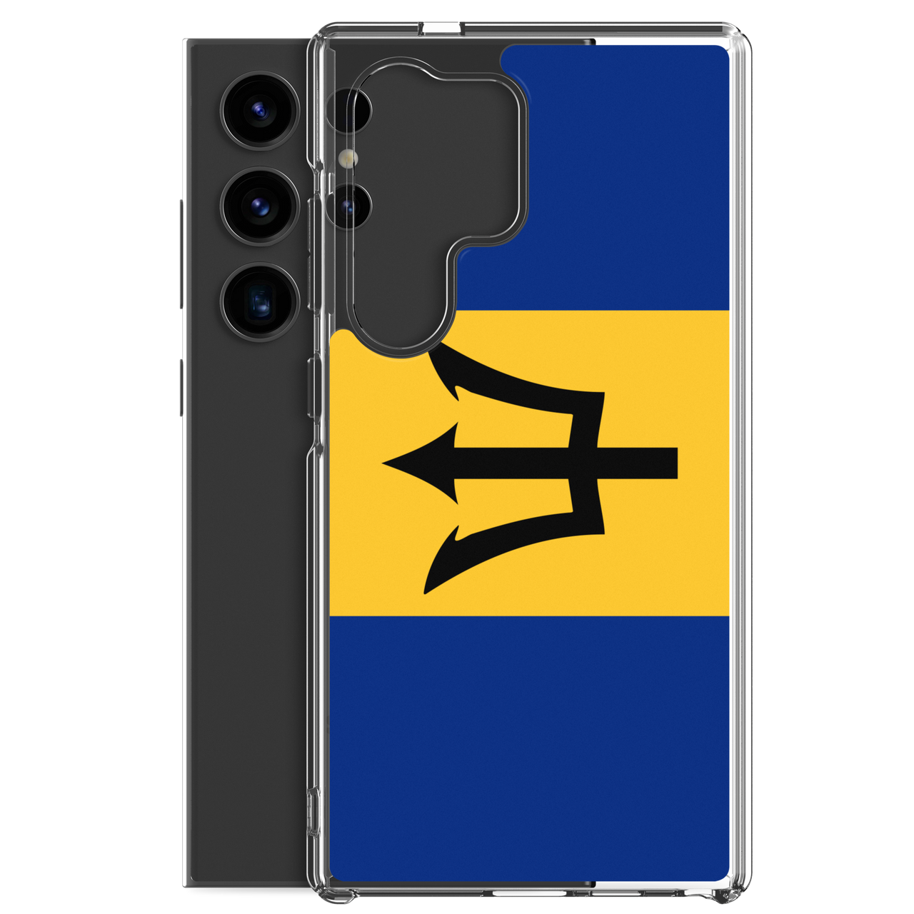 Barbados Flag Clear Case for Samsung®