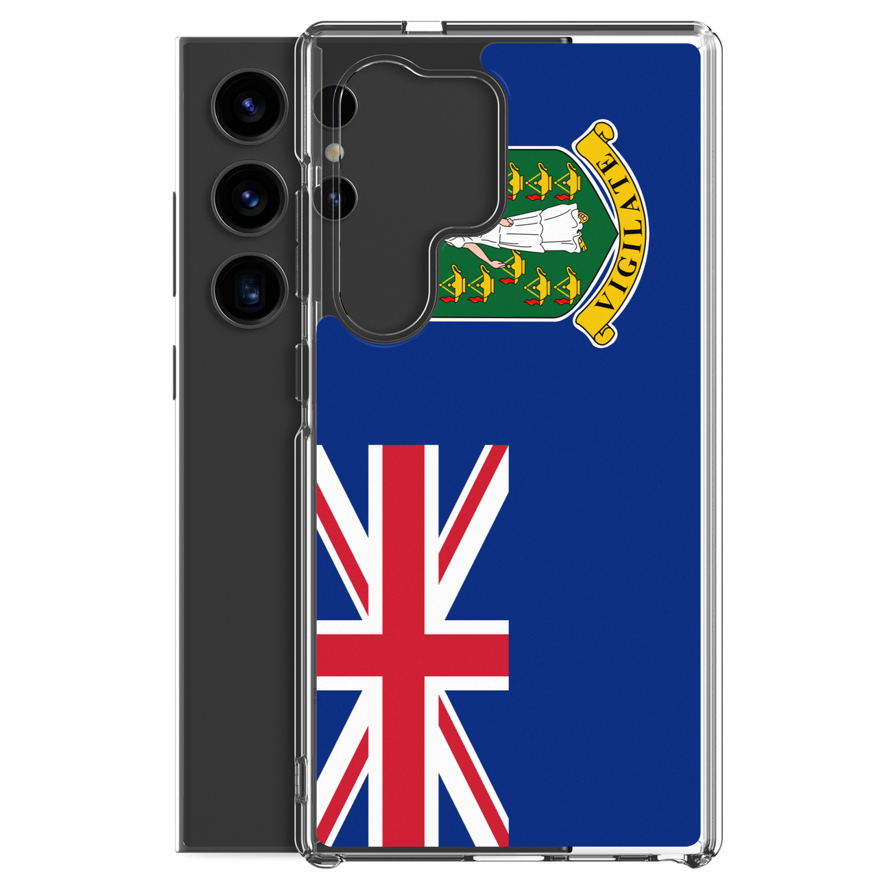 British Virgin Islands Flag Clear Case for Samsung®