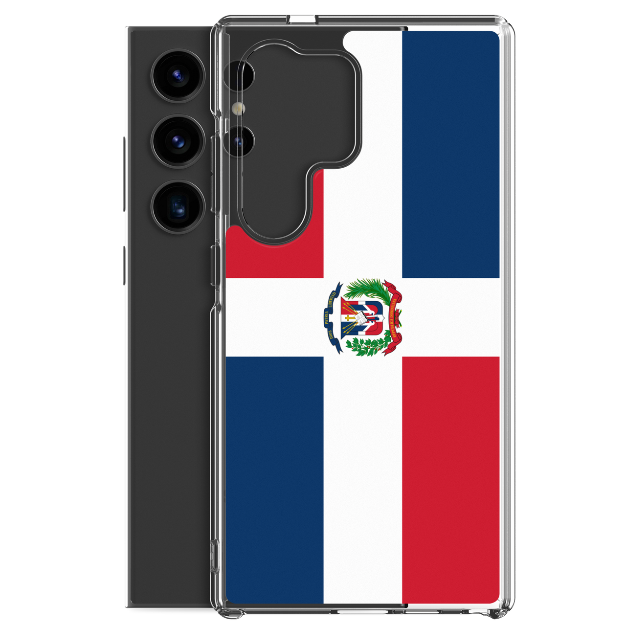 Dominican Republic Flag Clear Case for Samsung®