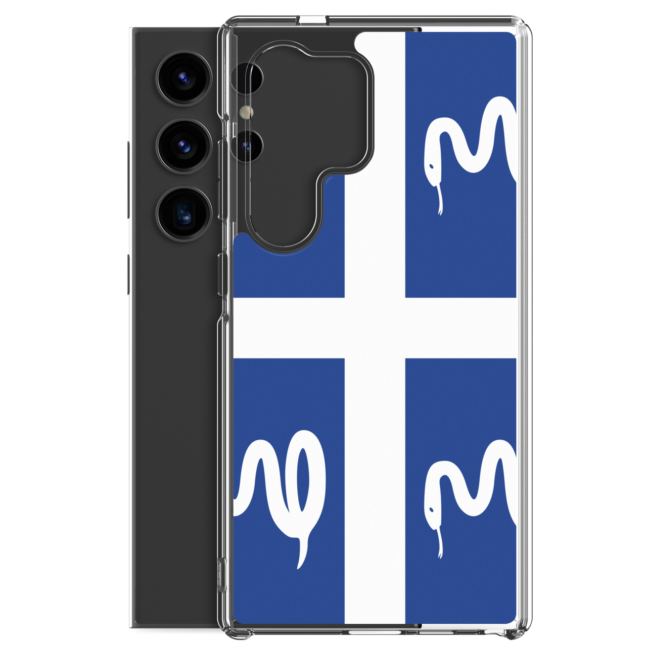 Martinique Flag Clear Case for Samsung®