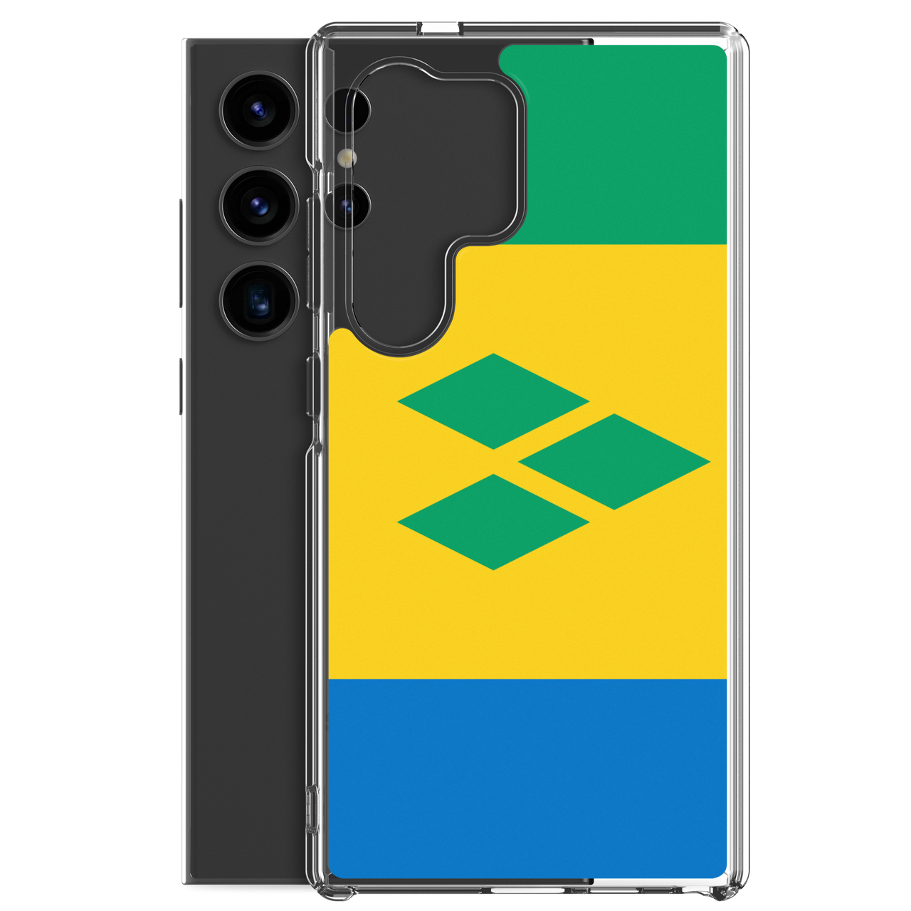 St. Vincent and the Grenadines Flag Clear Case for Samsung®