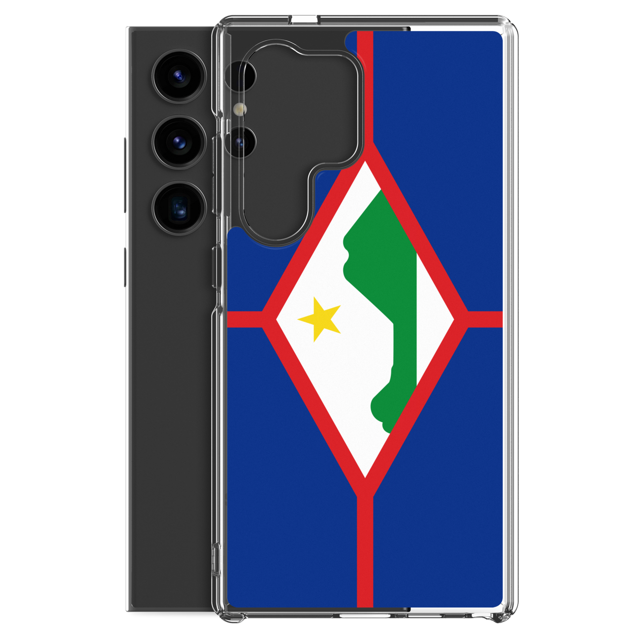 Sint Eustatius Flag Clear Case for Samsung®