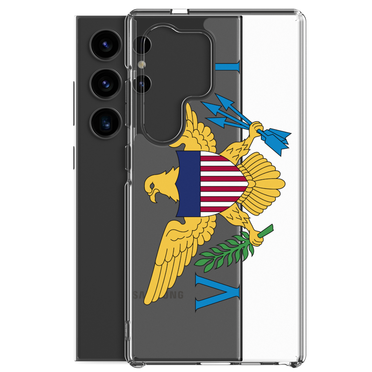 United States Virgin Islands Flag Clear Case for Samsung®