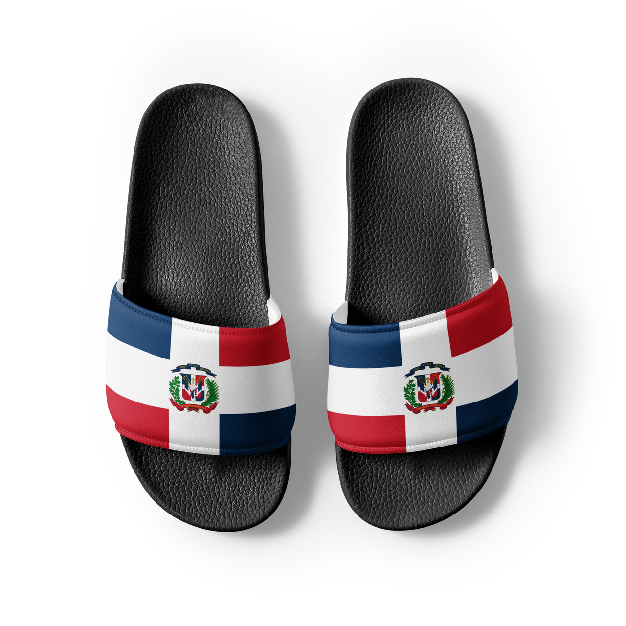 Dominican Republic Flag Men’s slides