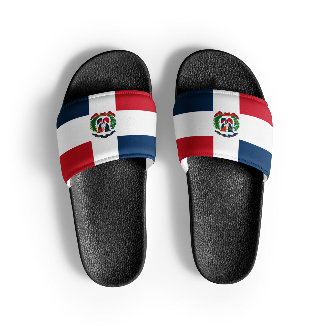 Dominican Republic Flag Men’s slides