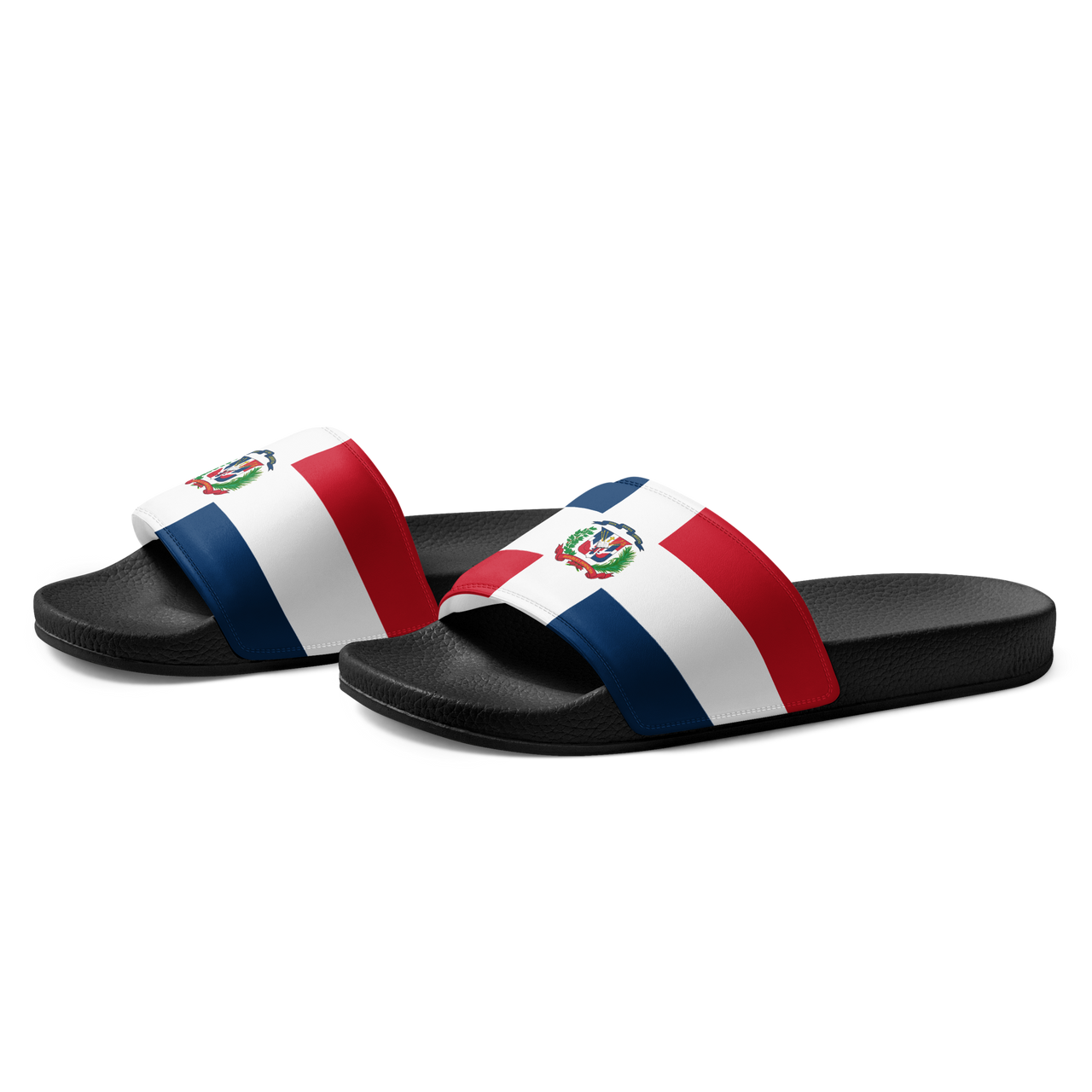 Dominican Republic Flag Men’s slides