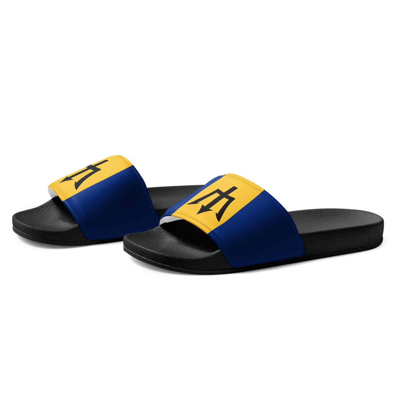 Barbados Flag Men’s slides