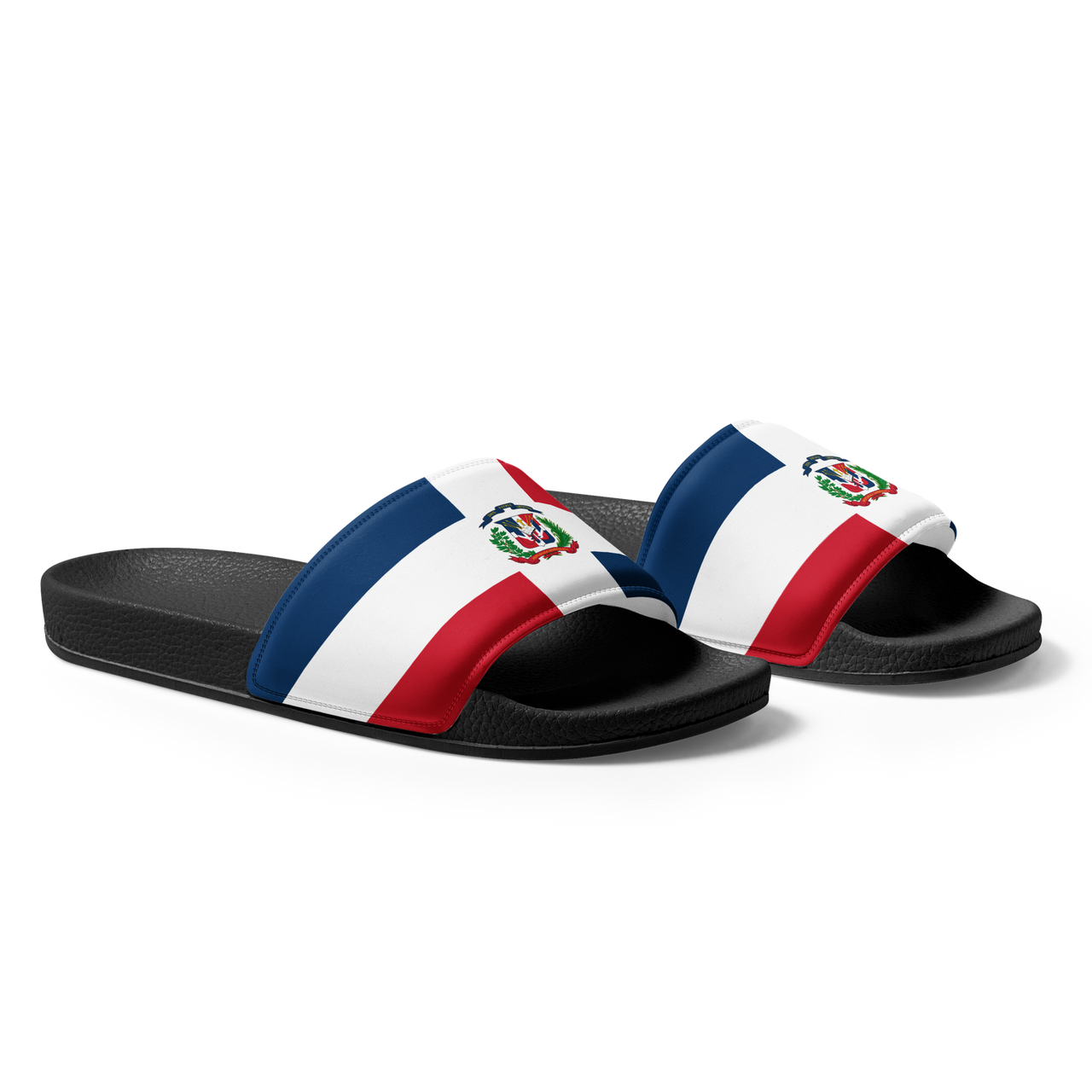 Dominican Republic Flag Men’s slides