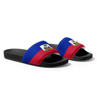 Thumbnail for Haiti Flag Men’s slides