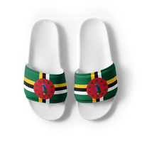 Thumbnail for Dominica Flag Men’s slides