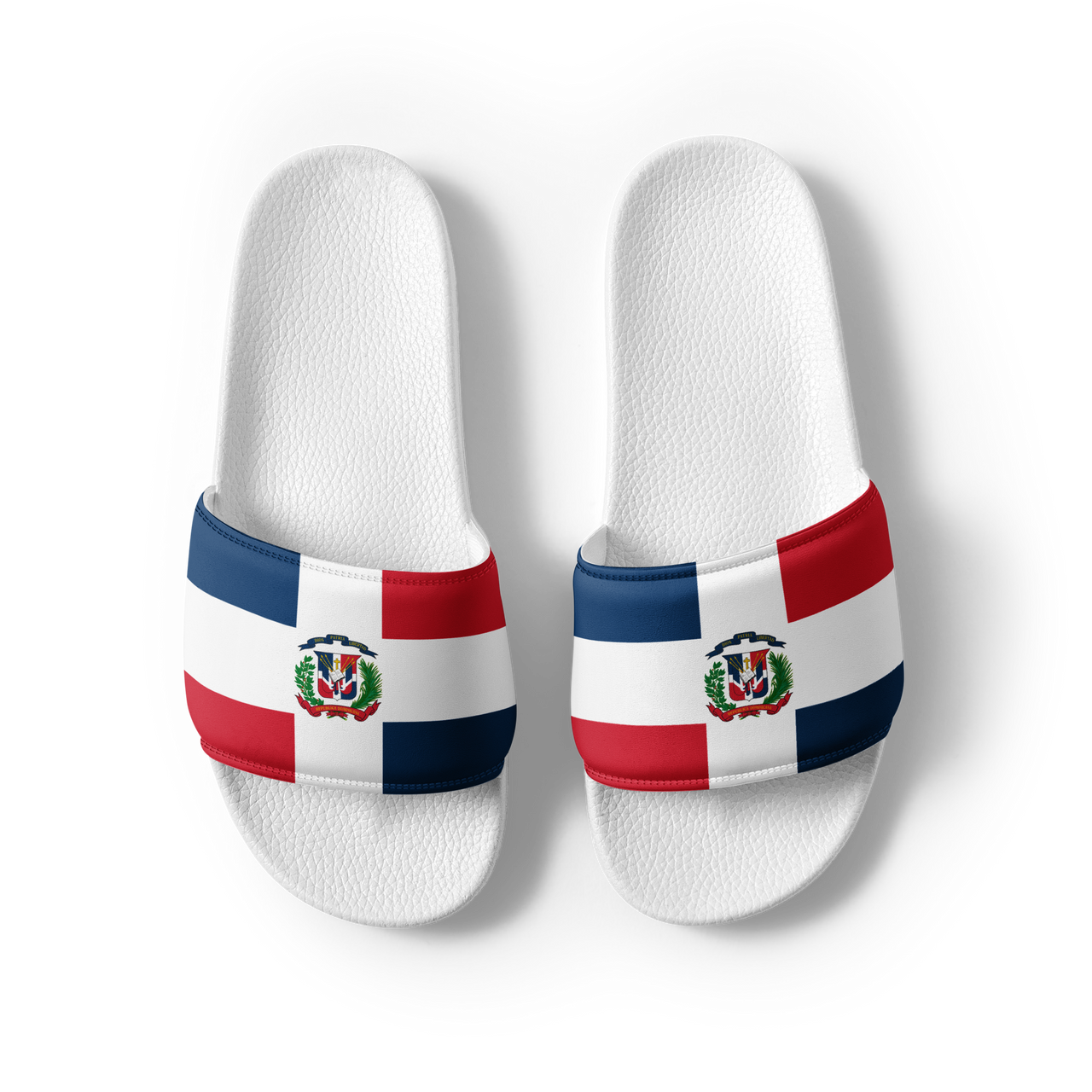 Dominican Republic Flag Men’s slides