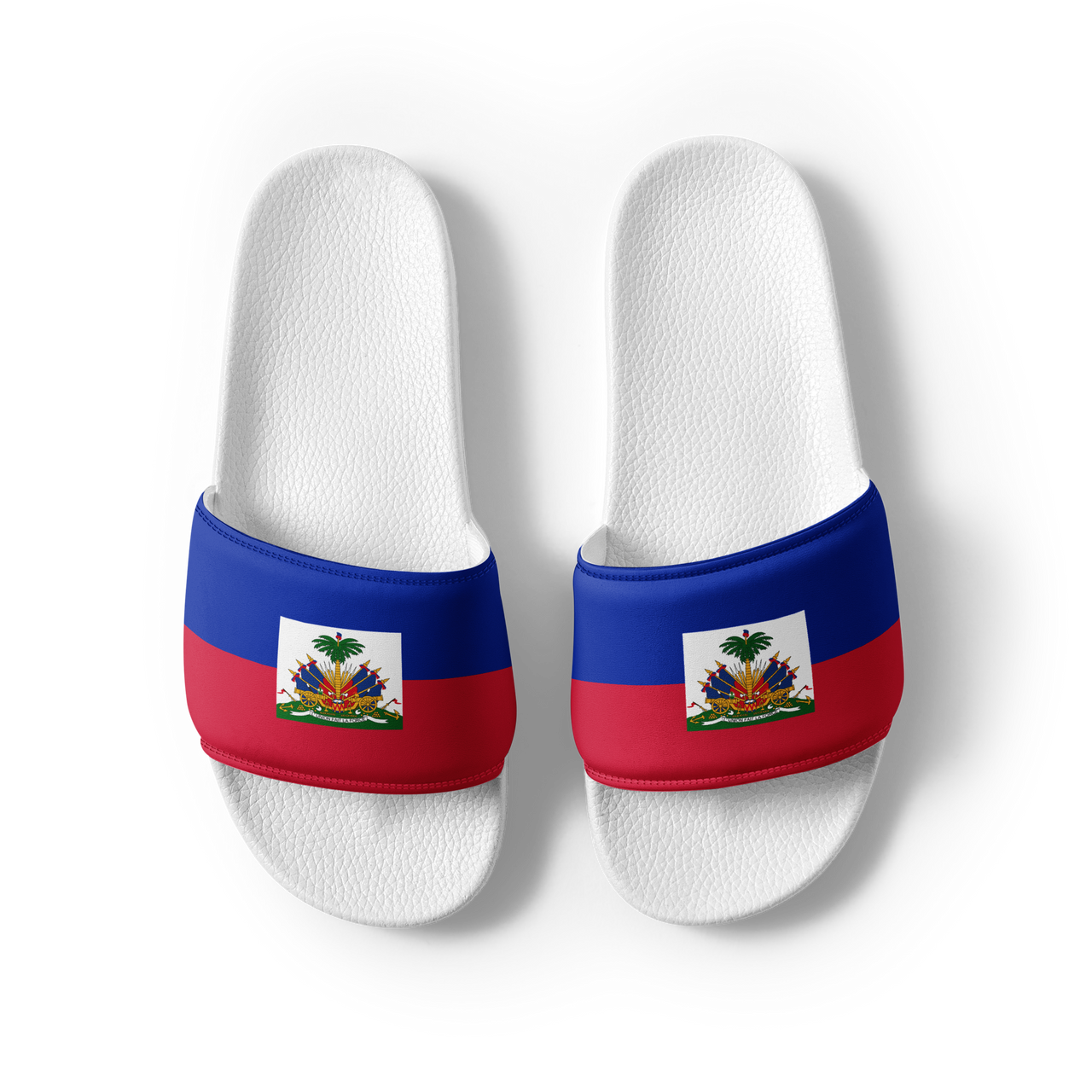 Haiti Flag Men’s slides