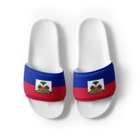 Thumbnail for Haiti Flag Men’s slides