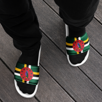 Thumbnail for Dominica Flag Men’s slides