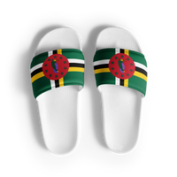 Thumbnail for Dominica Flag Men’s slides