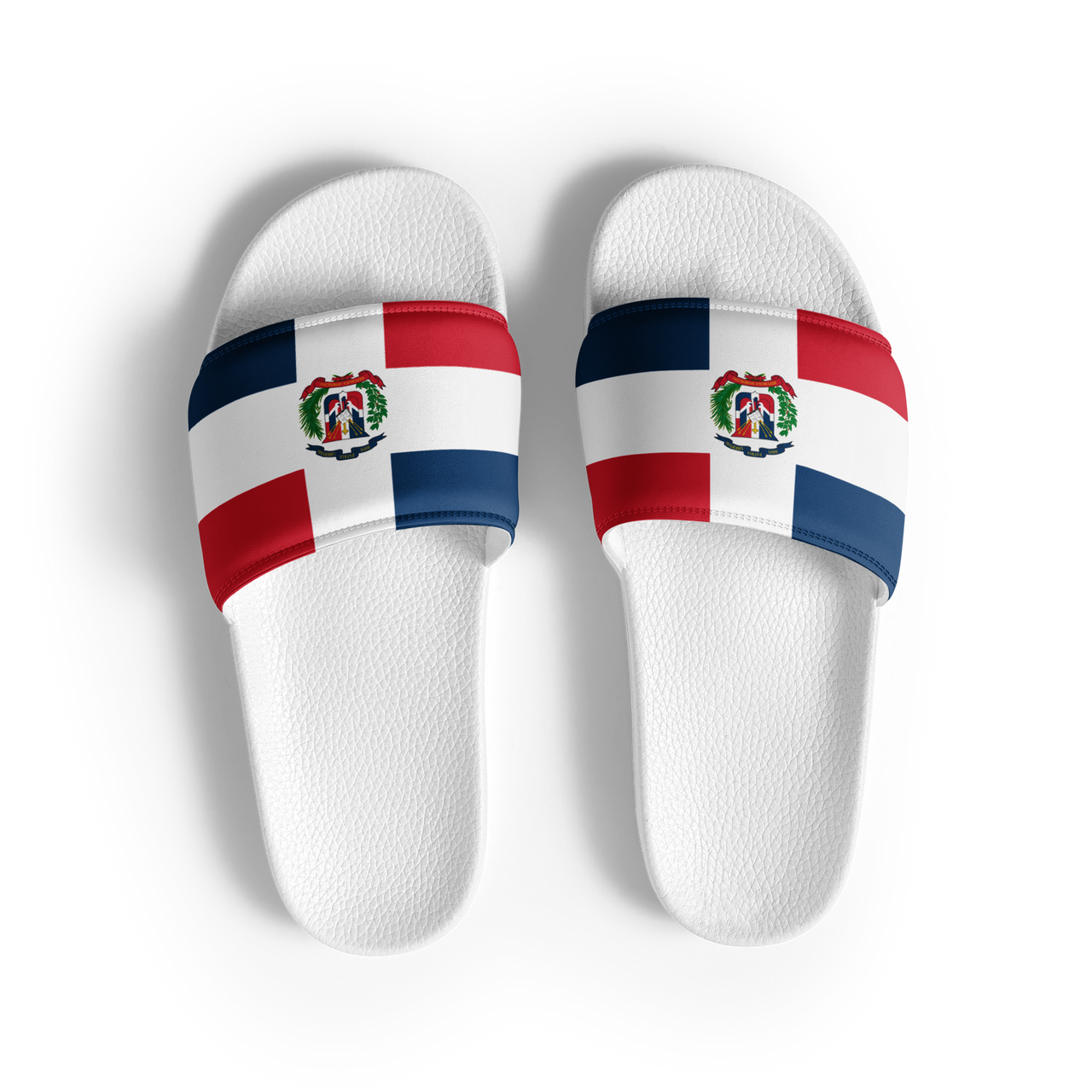 Dominican Republic Flag Men’s slides