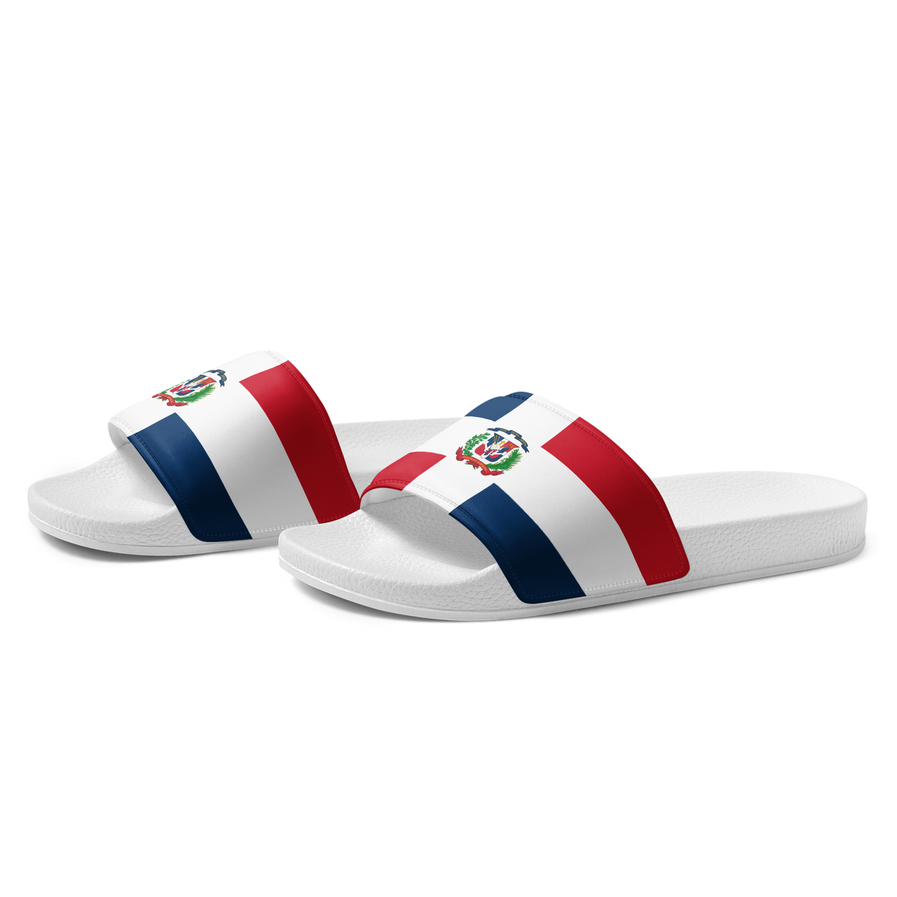 Dominican Republic Flag Men’s slides