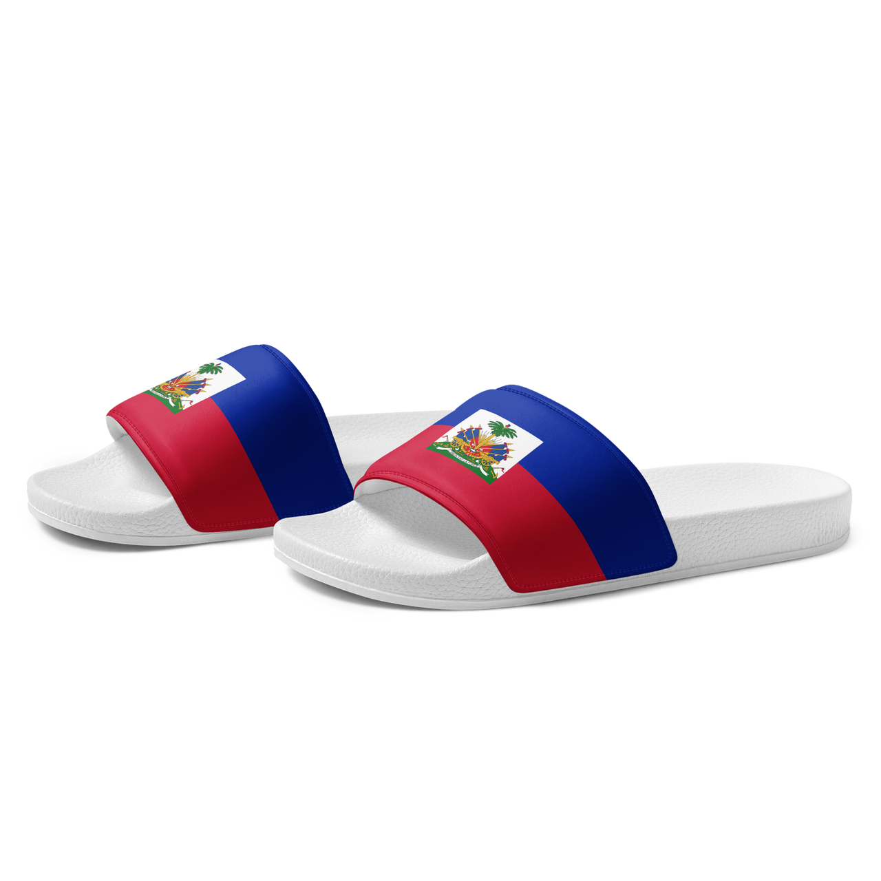 Haiti Flag Men’s slides