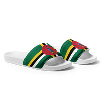 Thumbnail for Dominica Flag Men’s slides