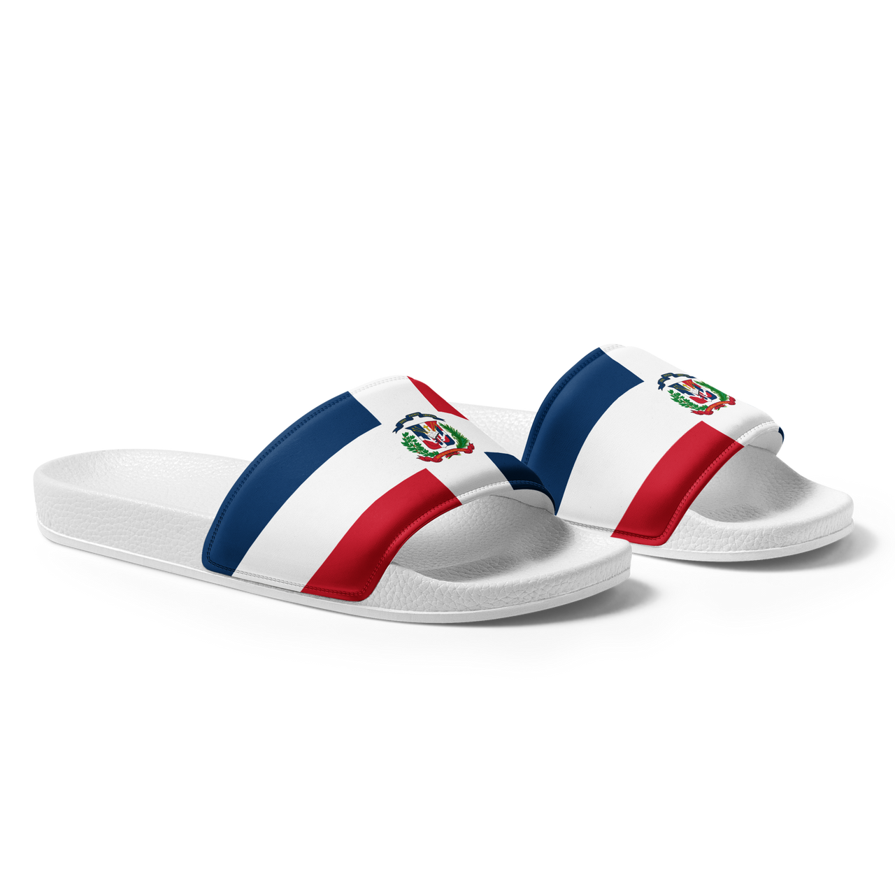 Dominican Republic Flag Men’s slides