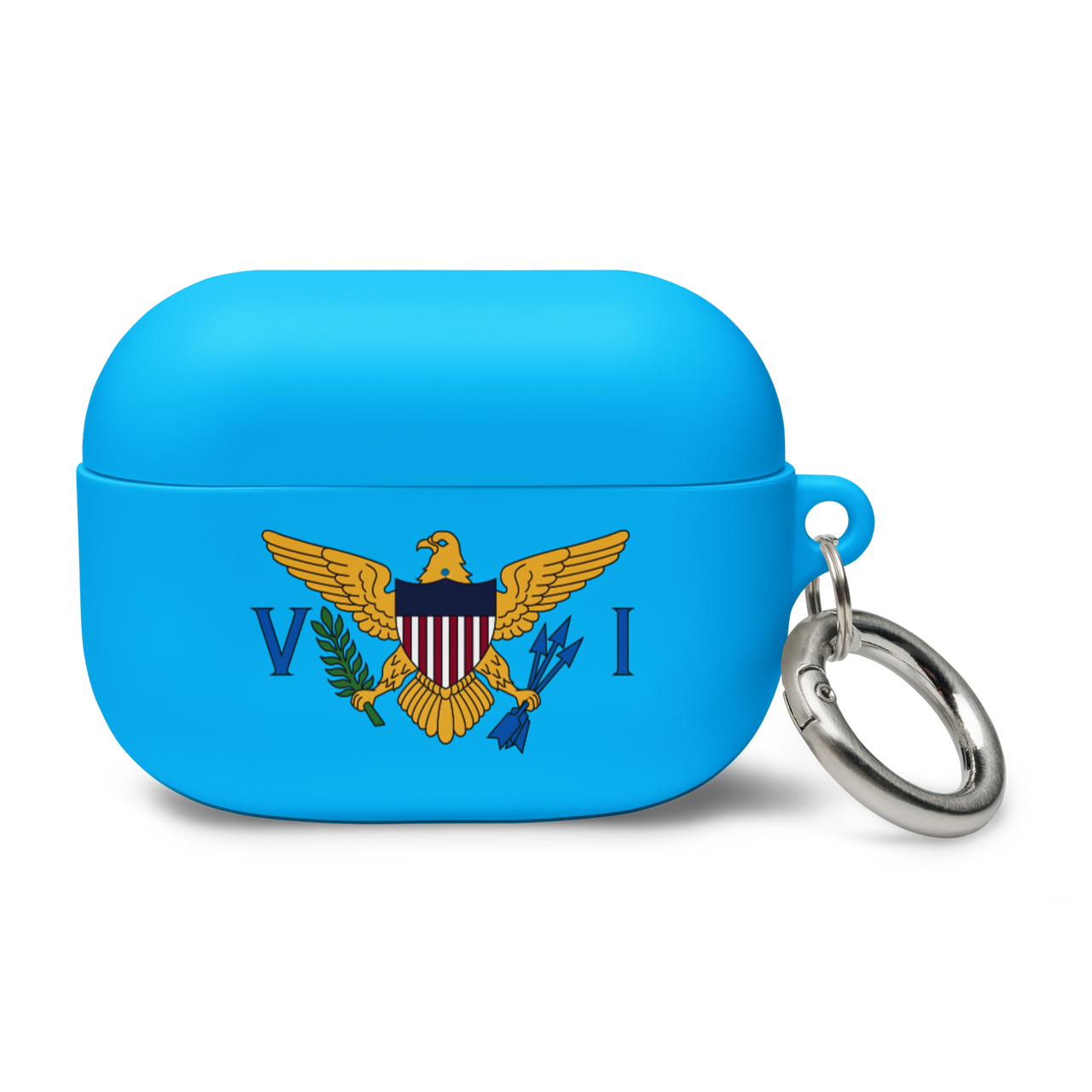 United States Virgin Islands Flag Rubber Case for AirPods®