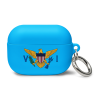 Thumbnail for United States Virgin Islands Flag Rubber Case for AirPods®