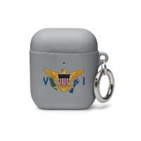 Thumbnail for United States Virgin Islands Flag Rubber Case for AirPods®