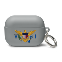 Thumbnail for United States Virgin Islands Flag Rubber Case for AirPods®