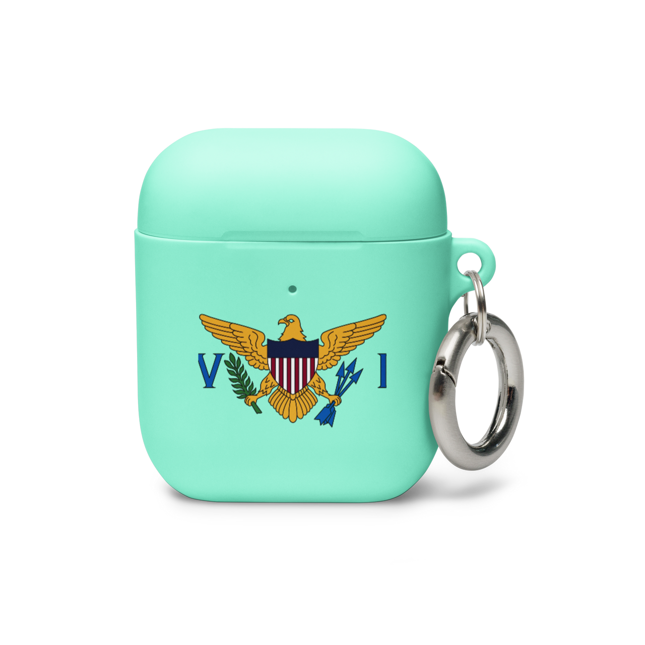 United States Virgin Islands Flag Rubber Case for AirPods®