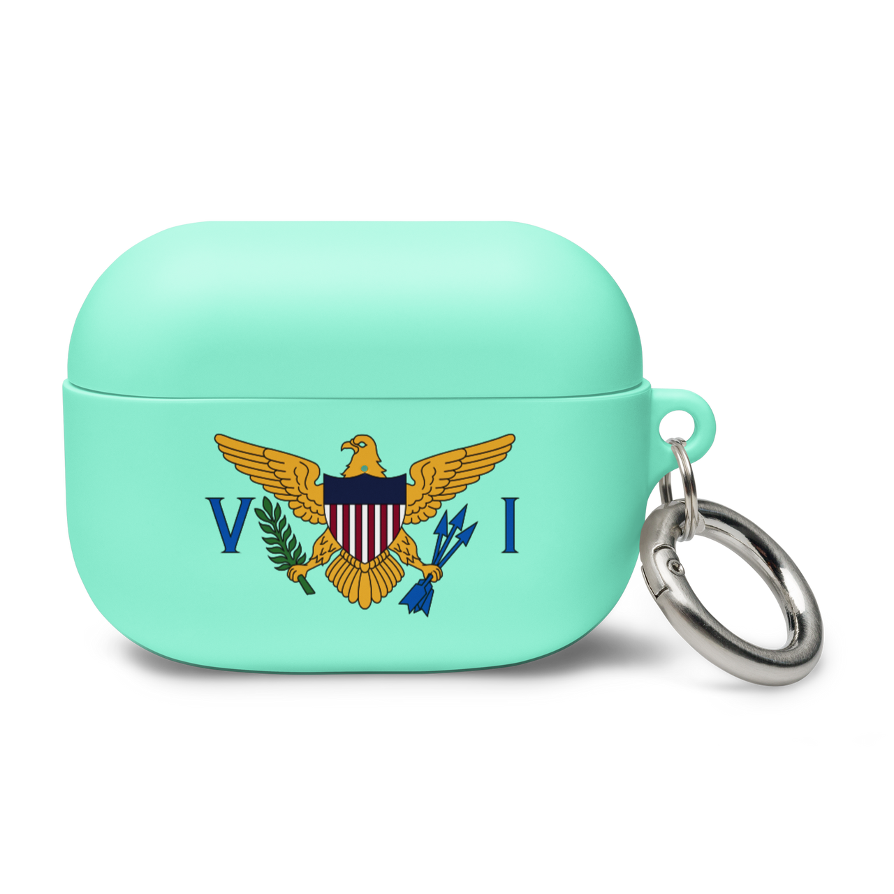 United States Virgin Islands Flag Rubber Case for AirPods®