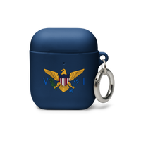 Thumbnail for United States Virgin Islands Flag Rubber Case for AirPods®