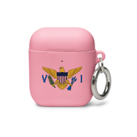 Thumbnail for United States Virgin Islands Flag Rubber Case for AirPods®