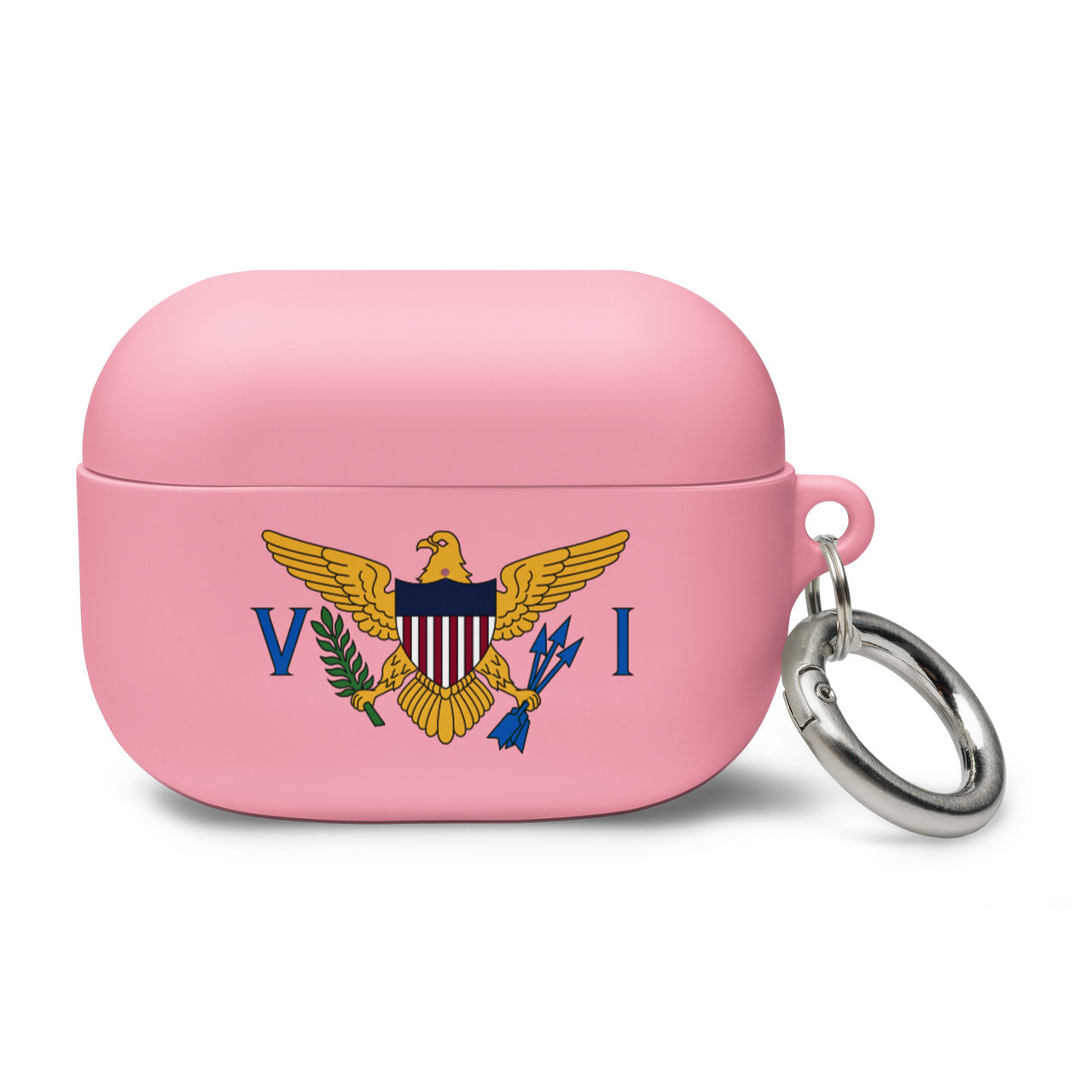 United States Virgin Islands Flag Rubber Case for AirPods®