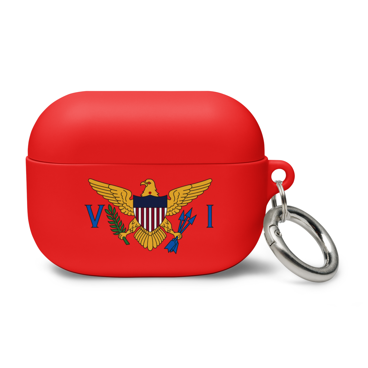 United States Virgin Islands Flag Rubber Case for AirPods®