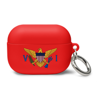 Thumbnail for United States Virgin Islands Flag Rubber Case for AirPods®