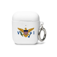 Thumbnail for United States Virgin Islands Flag Rubber Case for AirPods®