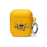 Thumbnail for United States Virgin Islands Flag Rubber Case for AirPods®