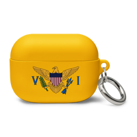 Thumbnail for United States Virgin Islands Flag Rubber Case for AirPods®