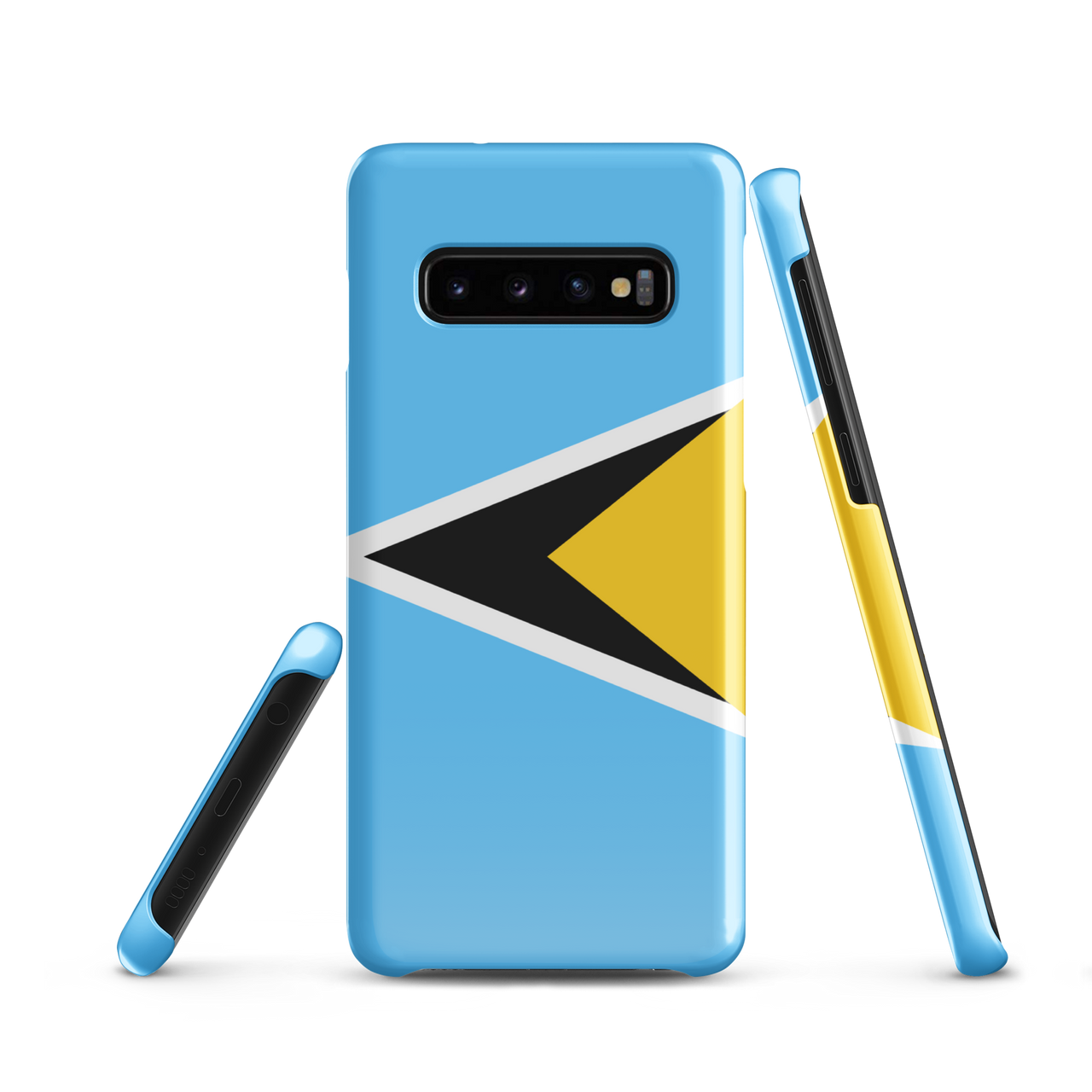 St. Lucia Flag Snap case for Samsung®