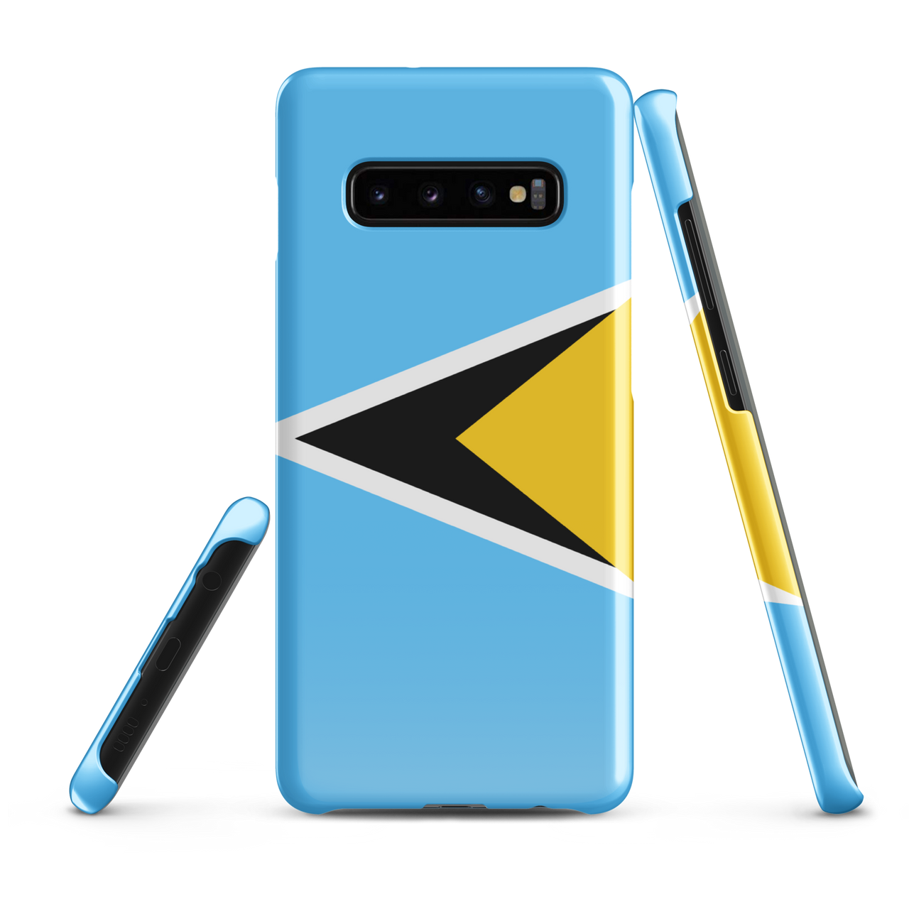 St. Lucia Flag Snap case for Samsung®