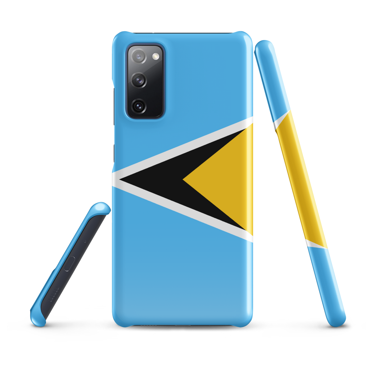 St. Lucia Flag Snap case for Samsung®