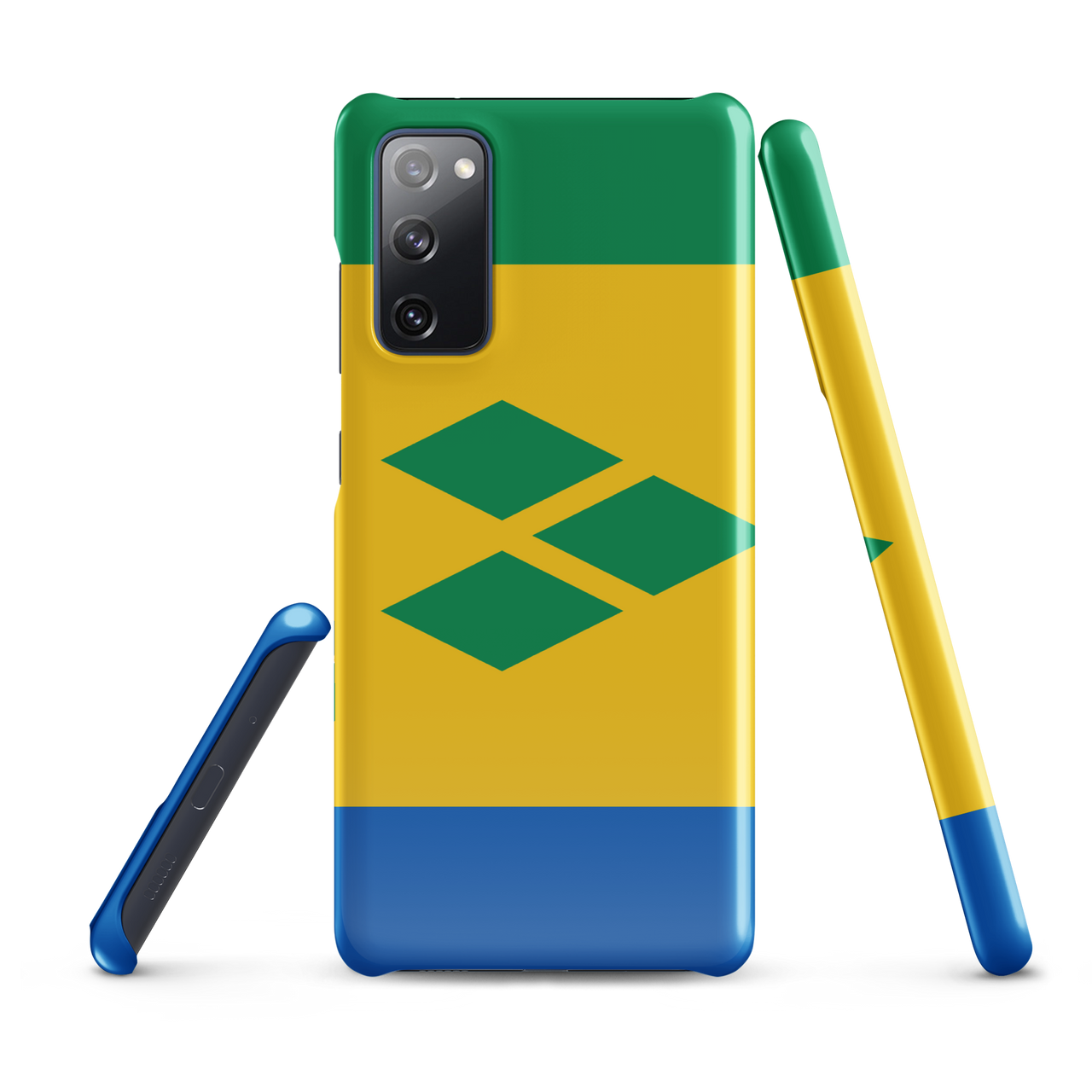 St. Vincent and the Grenadines Flag Snap case for Samsung®