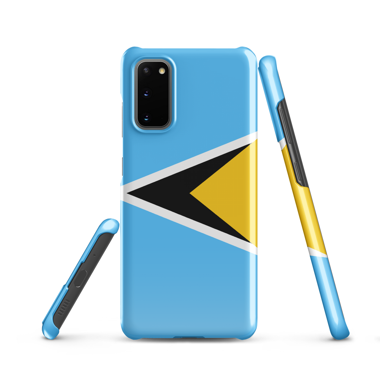 St. Lucia Flag Snap case for Samsung®