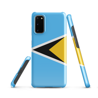 Thumbnail for St. Lucia Flag Snap case for Samsung®