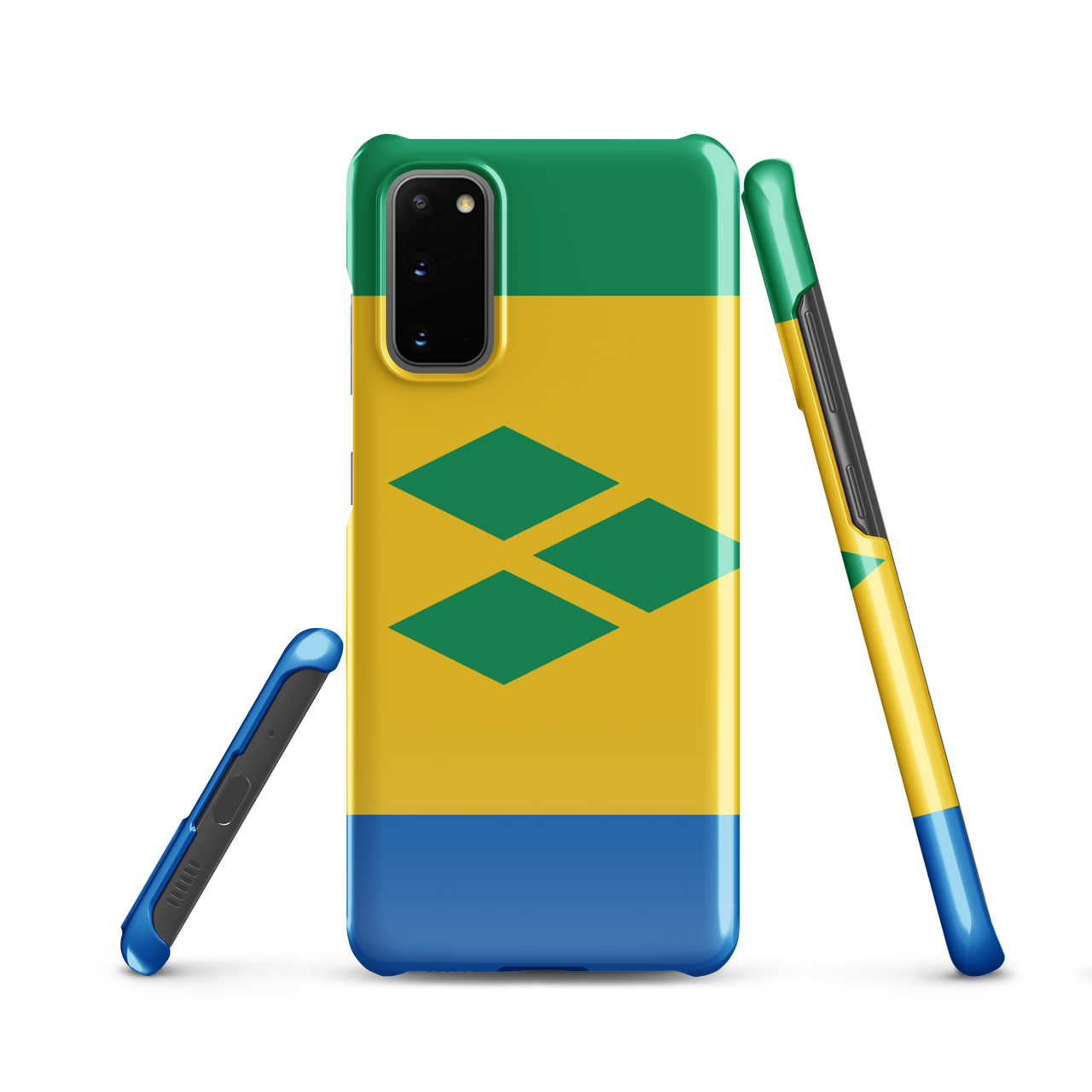 St. Vincent and the Grenadines Flag Snap case for Samsung®