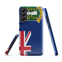 Thumbnail for British Virgin Islands Flag Snap case for Samsung®