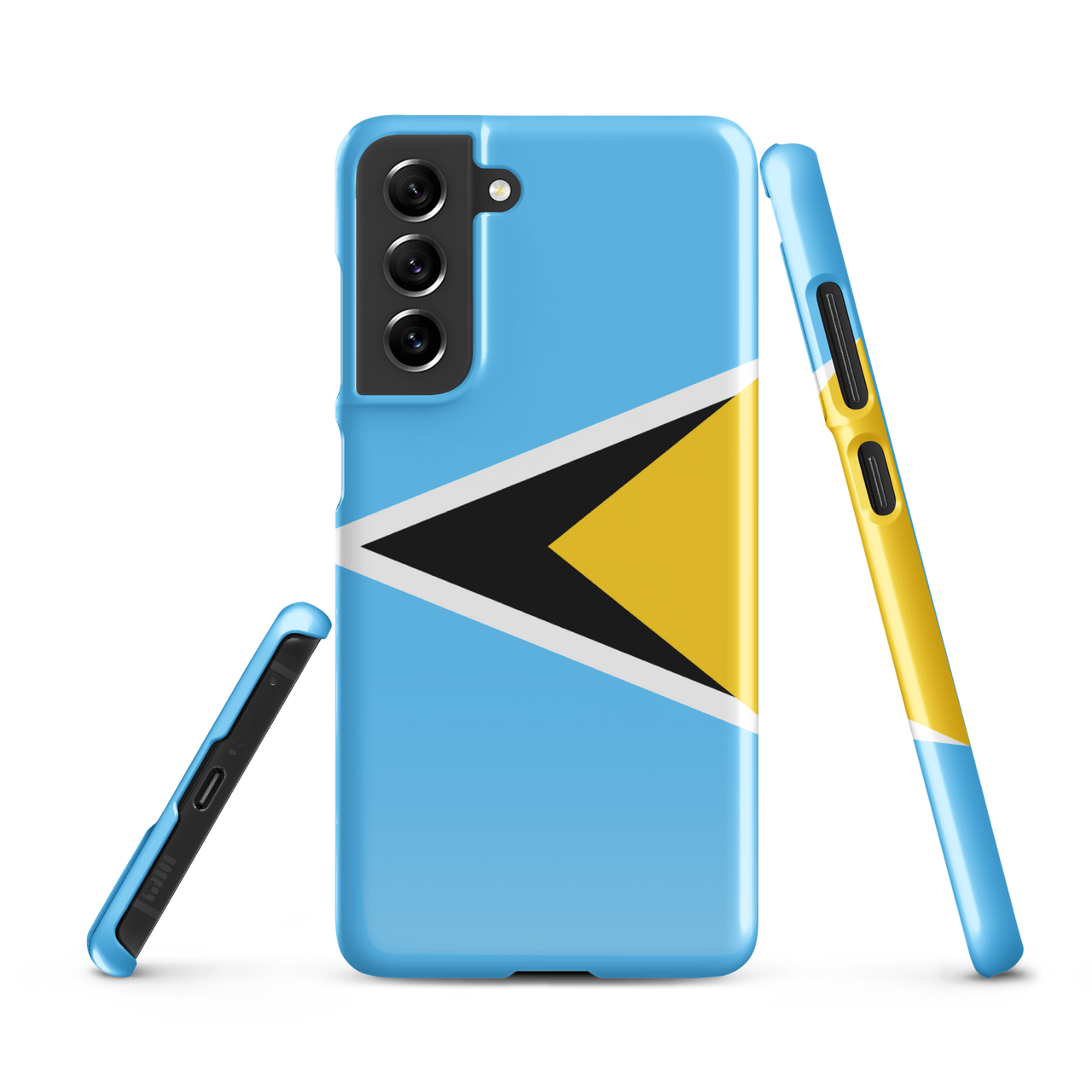 St. Lucia Flag Snap case for Samsung®